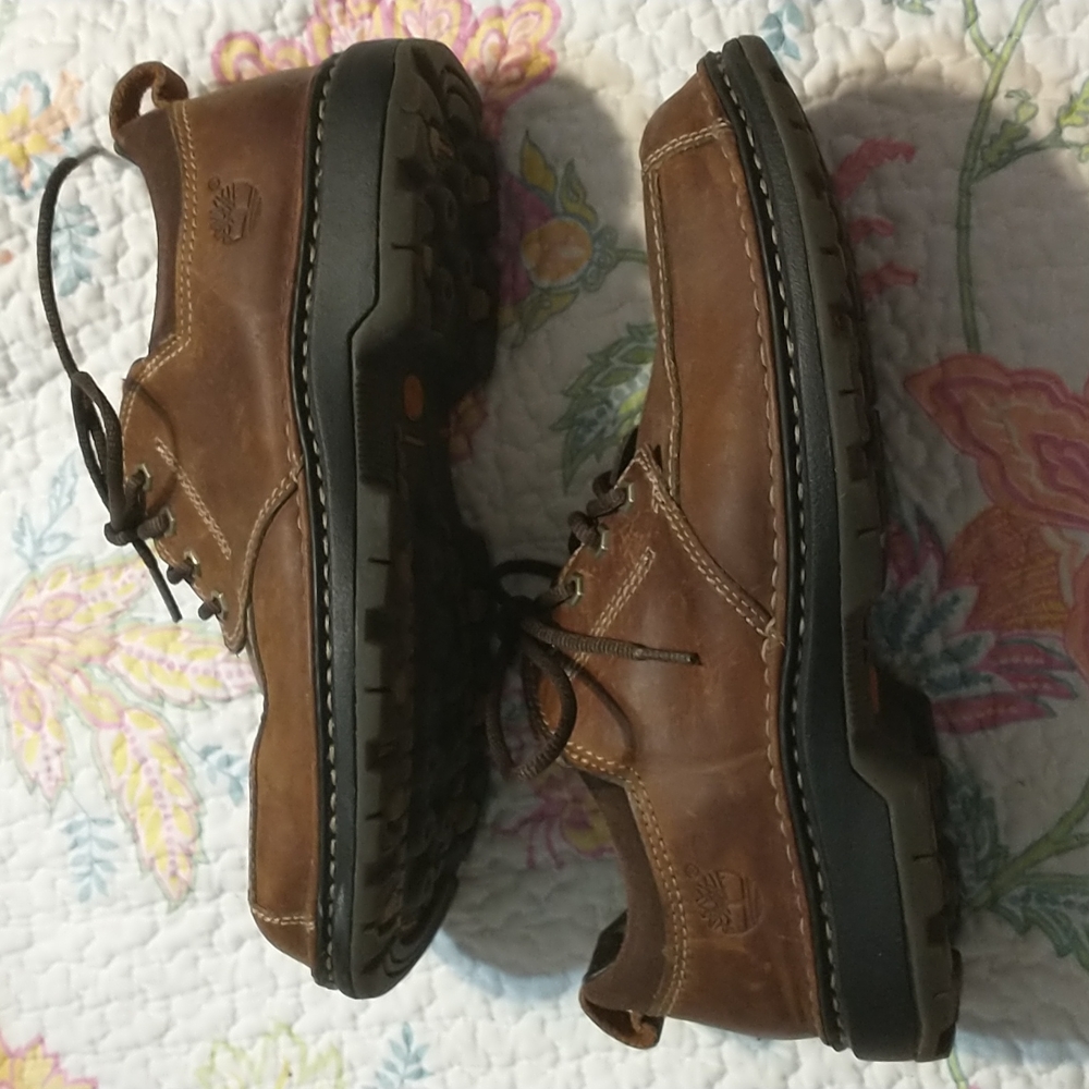 Timberland men's leather lace up shoes